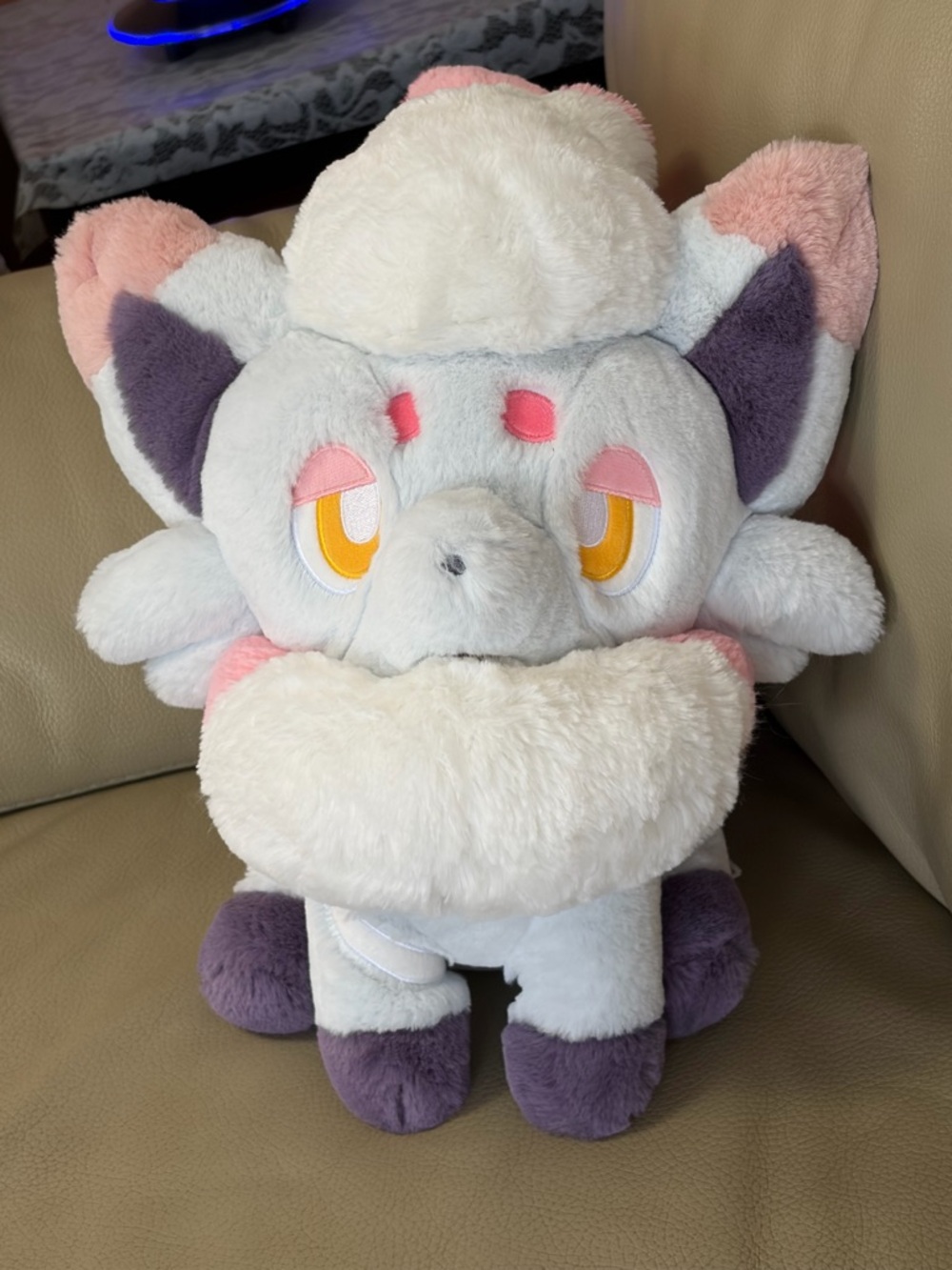 (Until Further Notice) Pokémon Center - Hisuian Zorua plush 2024 - Used